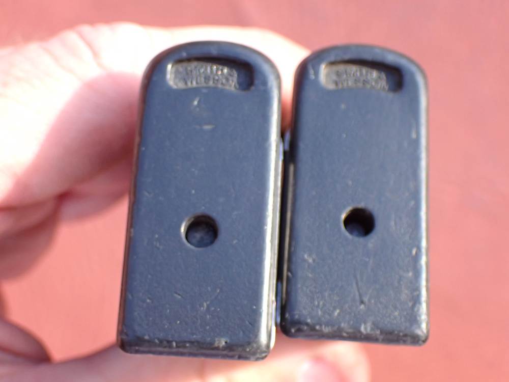 (2 TOTAL) SMITH & WESSON 5906 SS 9MM FACTORY 15RD MAGAZINE L.E. MARKED -img-25