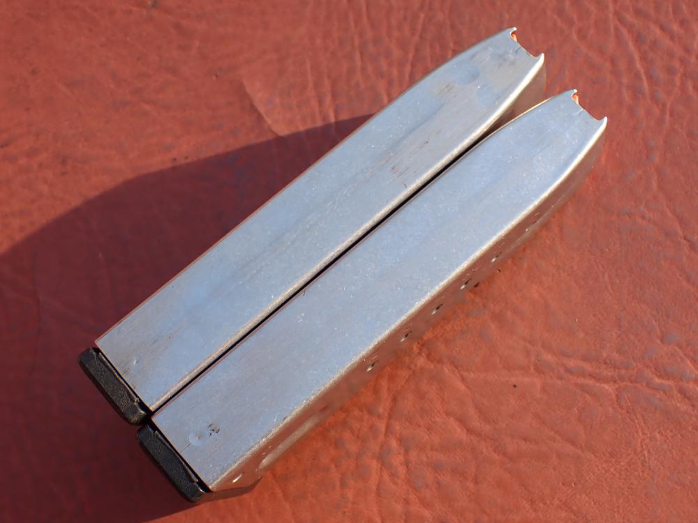 (2 TOTAL) SMITH & WESSON 5906 SS 9MM FACTORY 15RD MAGAZINE L.E. MARKED -img-38