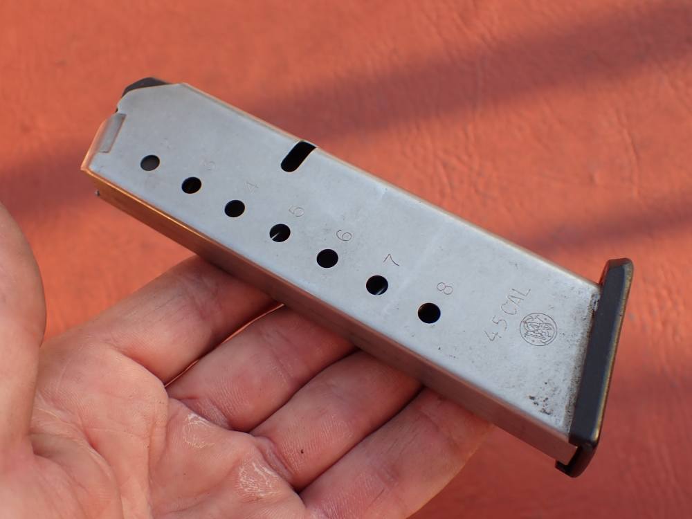 SMITH & WESSON MODEL 4506 STAINLESS .45ACP FACTORY 8RD PISTOL MAGAZINE-img-23
