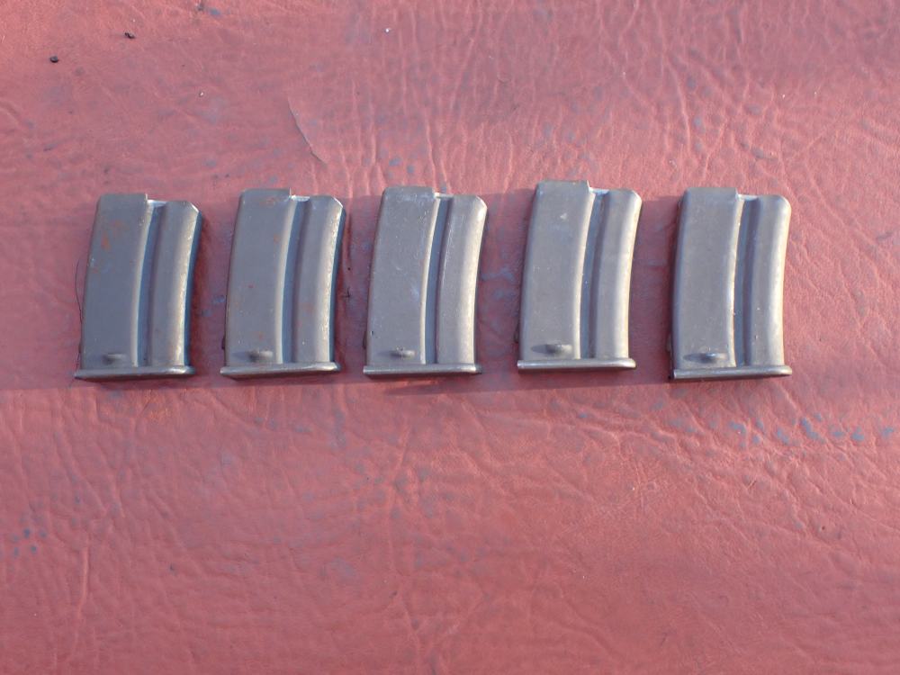 (5 TOTAL) FRENCH MAS MODEL 45 TRAINING RIFLE .22LR FACTORY 5RD MAGAZINE-img-2