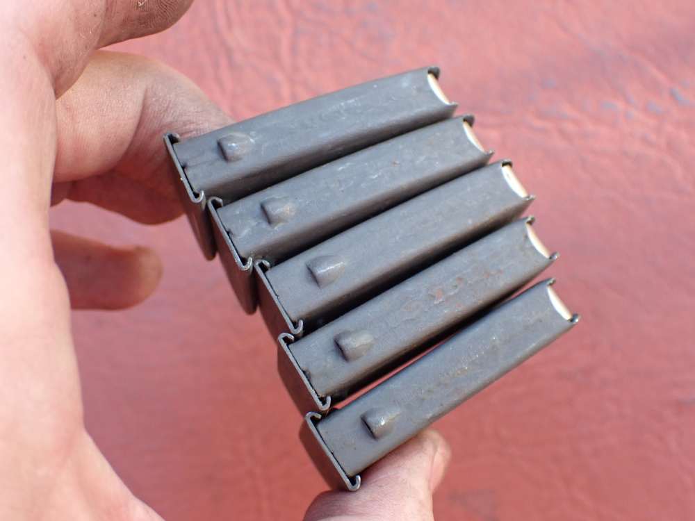 (5 TOTAL) FRENCH MAS MODEL 45 TRAINING RIFLE .22LR FACTORY 5RD MAGAZINE-img-7
