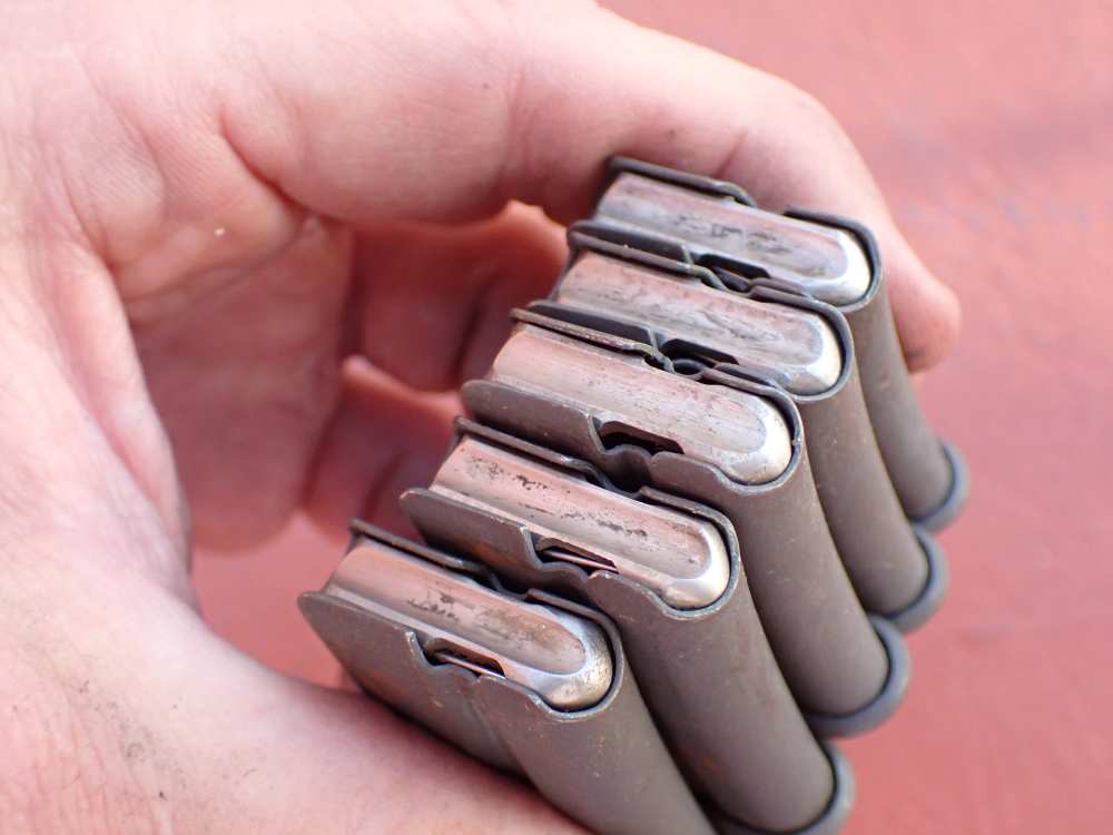 (5 TOTAL) FRENCH MAS MODEL 45 TRAINING RIFLE .22LR FACTORY 5RD MAGAZINE-img-5