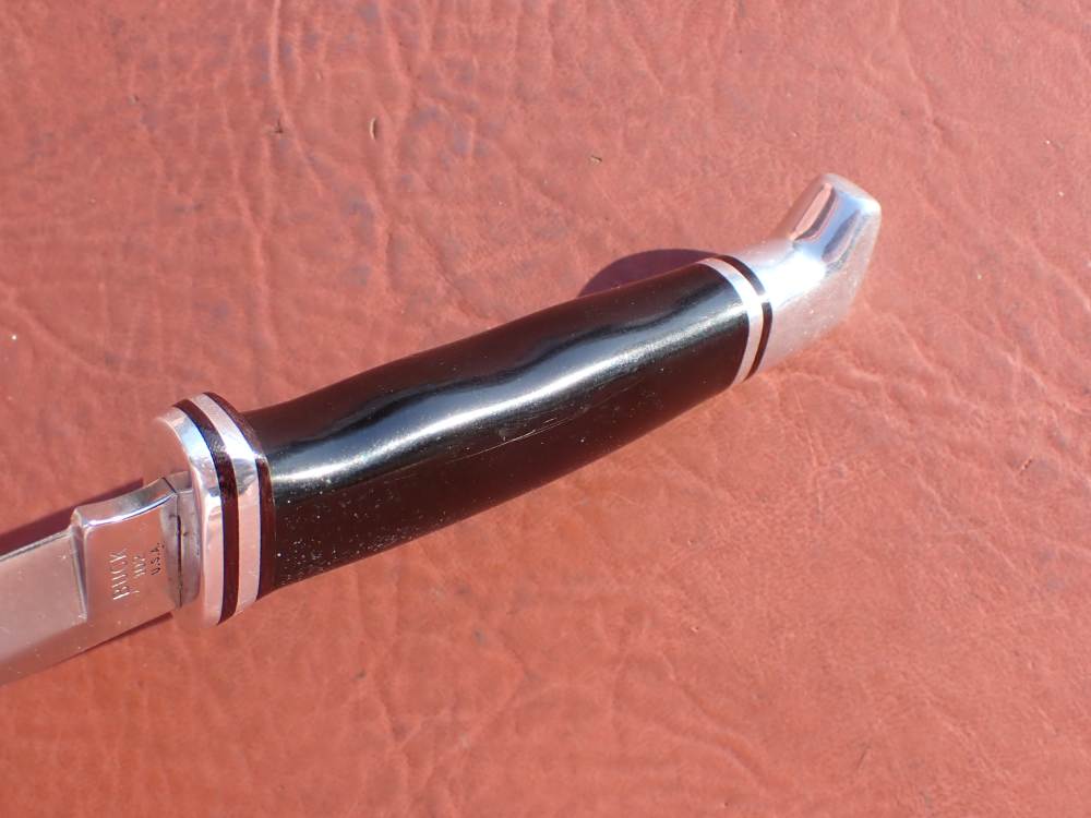BUCK MODEL 102 WOODSMAN KNIFE WITH BUCK SHEATH MADE FROM 1971-1985-img-10