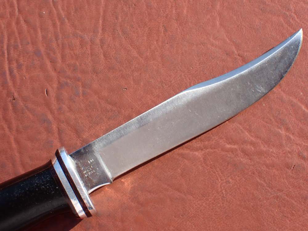 BUCK MODEL 102 WOODSMAN KNIFE WITH BUCK SHEATH MADE FROM 1971-1985-img-32