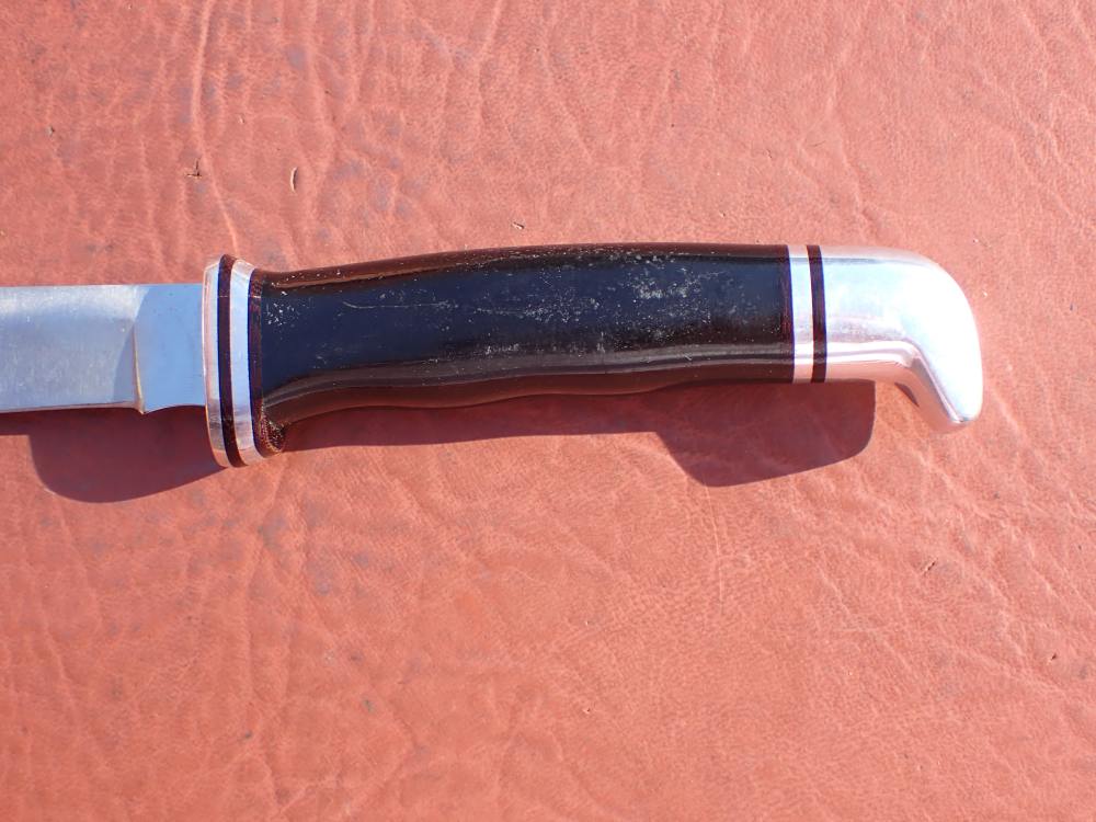 BUCK MODEL 102 WOODSMAN KNIFE WITH BUCK SHEATH MADE FROM 1971-1985-img-6