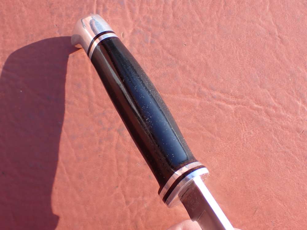 BUCK MODEL 102 WOODSMAN KNIFE WITH BUCK SHEATH MADE FROM 1971-1985-img-13