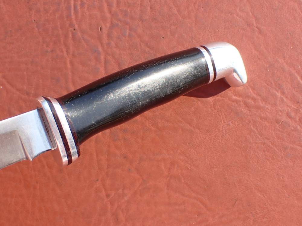 BUCK MODEL 102 WOODSMAN KNIFE WITH BUCK SHEATH MADE FROM 1971-1985-img-7
