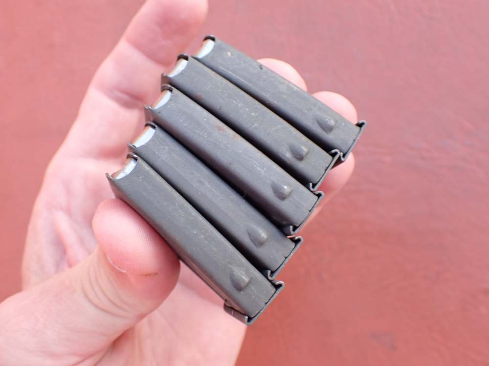 (5 TOTAL) FRENCH MAS MODEL 45 TRAINING RIFLE .22LR FACTORY 5RD MAGAZINE-img-12