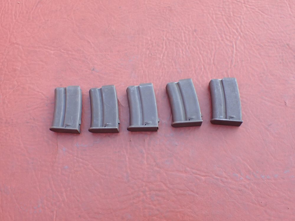(5 TOTAL) FRENCH MAS MODEL 45 TRAINING RIFLE .22LR FACTORY 5RD MAGAZINE-img-2