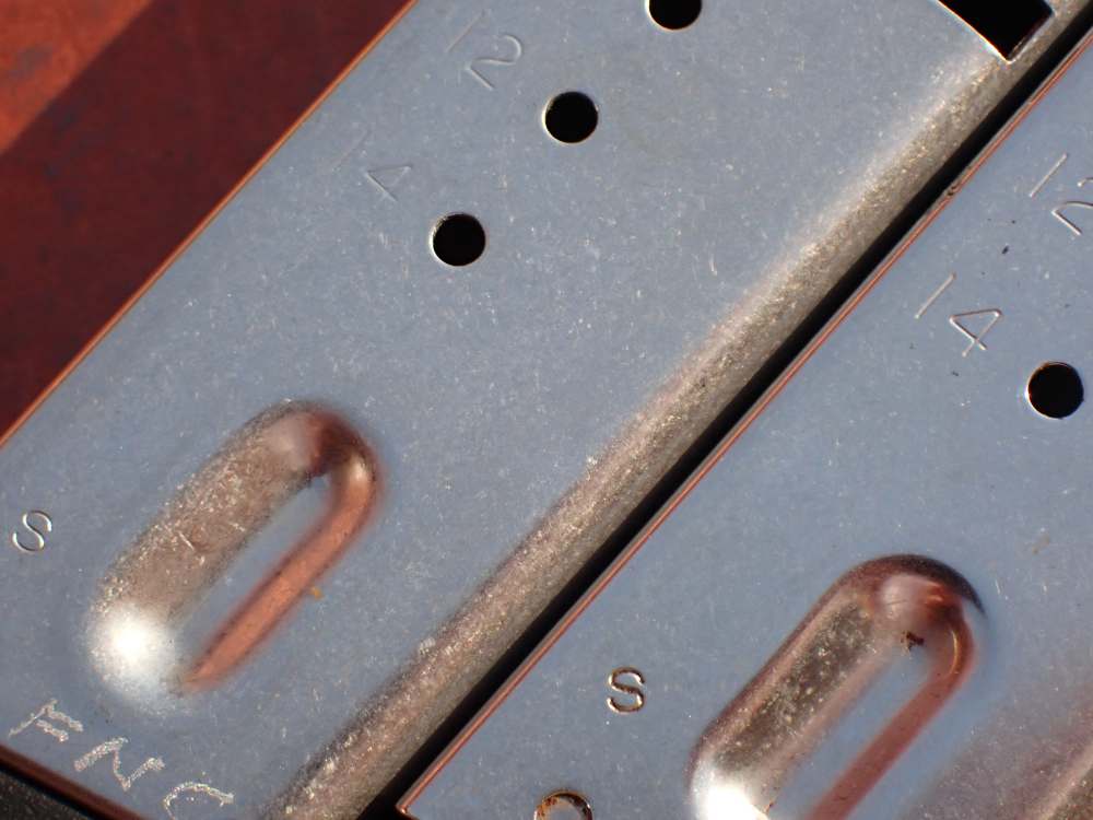 (2 TOTAL) SMITH & WESSON MODEL 5906 SS 9MM FACTORY 15RD MAGAZINE L.E MARKED-img-33