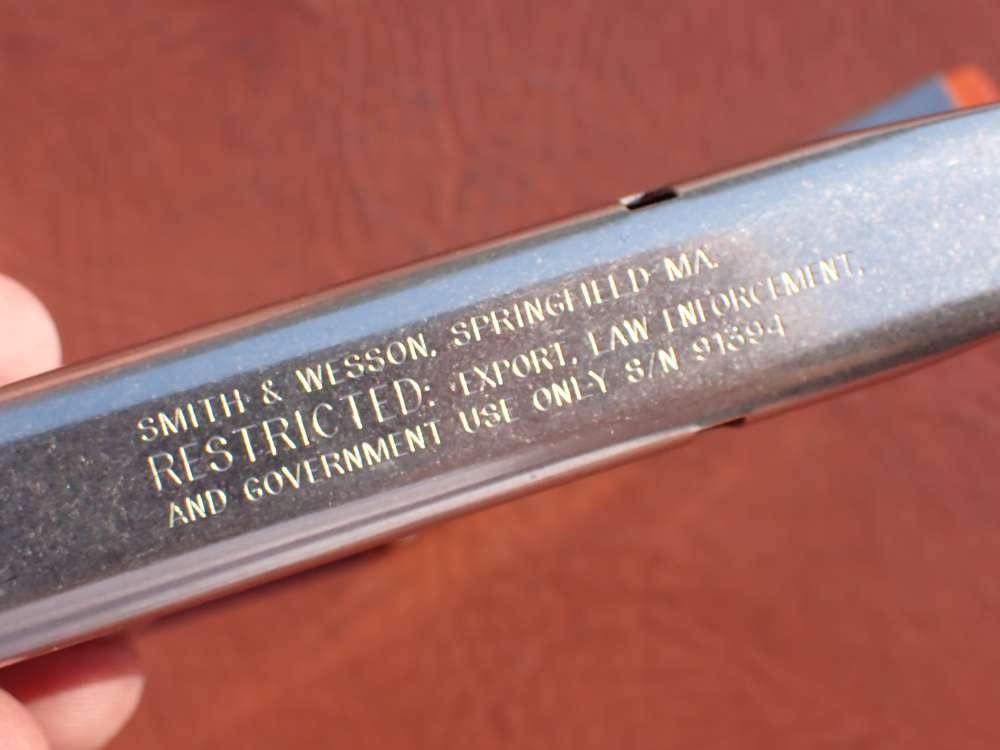 (2 TOTAL) SMITH & WESSON MODEL 5906 SS 9MM FACTORY 15RD MAGAZINE L.E MARKED-img-26