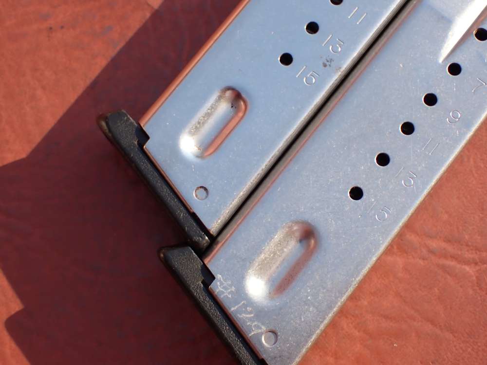 (2 TOTAL) SMITH & WESSON MODEL 5906 SS 9MM FACTORY 15RD MAGAZINE L.E MARKED-img-28