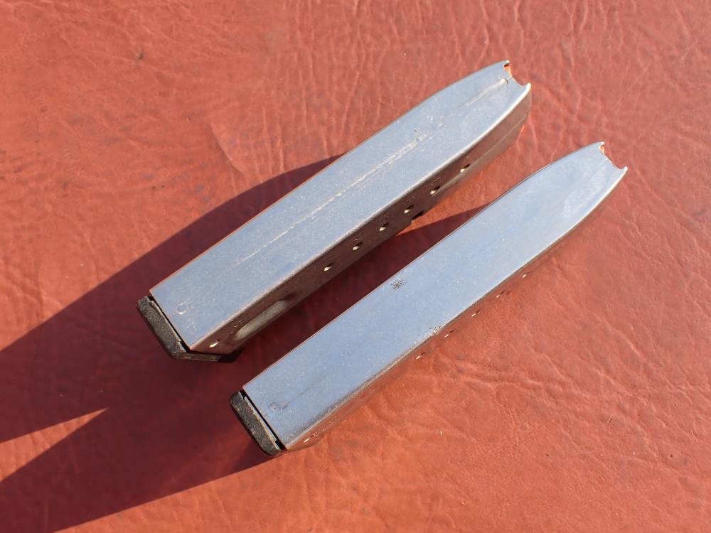 (2 TOTAL) SMITH & WESSON MODEL 5906 SS 9MM FACTORY 15RD MAGAZINE L.E MARKED-img-6