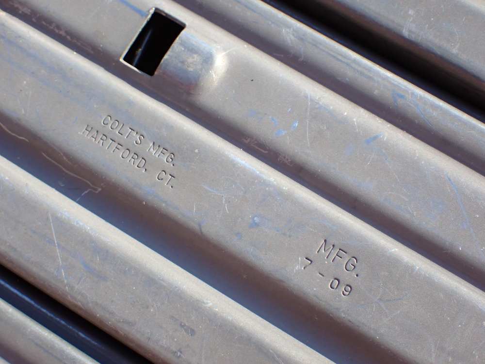 (4 TOTAL) COLT AR-15 M16 FACTORY 5.56MM .223 REM ORIGINAL 20 ROUND MAGAZINE-img-23