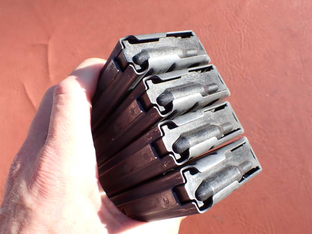 (4 TOTAL) COLT AR-15 M16 FACTORY 5.56MM .223 REM ORIGINAL 20 ROUND MAGAZINE-img-6