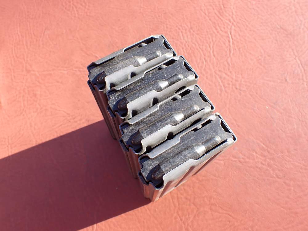 (4 TOTAL) COLT AR-15 M16 FACTORY 5.56MM .223 REM ORIGINAL 20 ROUND MAGAZINE-img-4