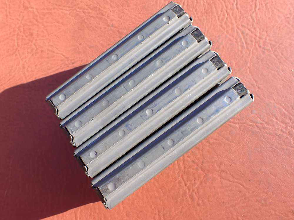 (4 TOTAL) COLT AR-15 M16 FACTORY 5.56MM .223 REM ORIGINAL 20 ROUND MAGAZINE-img-9