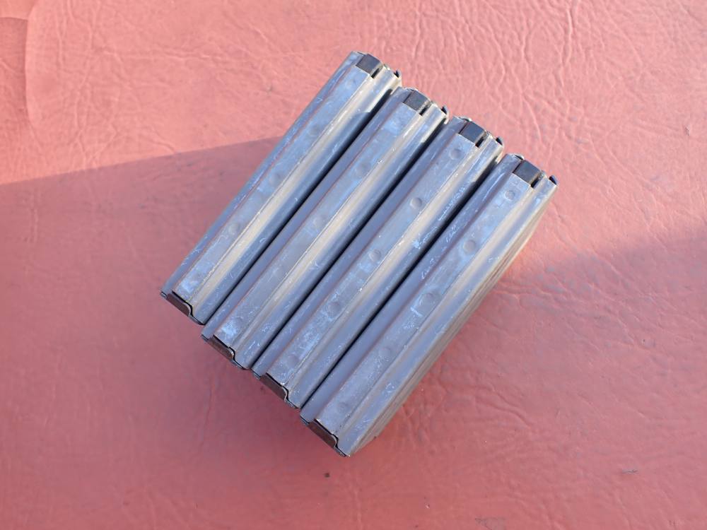 (4 TOTAL) COLT AR-15 M16 FACTORY 5.56MM .223 REM ORIGINAL 20 ROUND MAGAZINE-img-4