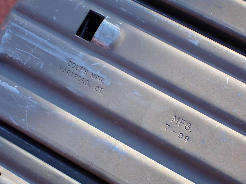 (4 TOTAL) COLT AR-15 M16 FACTORY 5.56MM .223 REM ORIGINAL 20 ROUND MAGAZINE-img-21