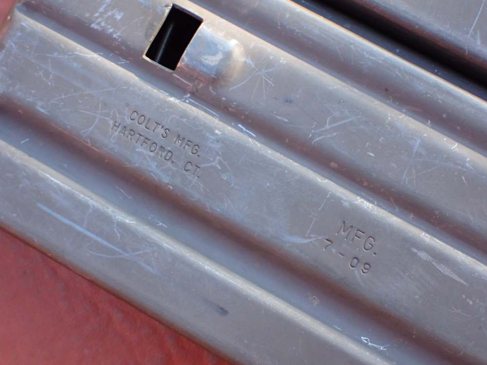 (4 TOTAL) COLT AR-15 M16 FACTORY 5.56MM .223 REM ORIGINAL 20 ROUND MAGAZINE-img-23