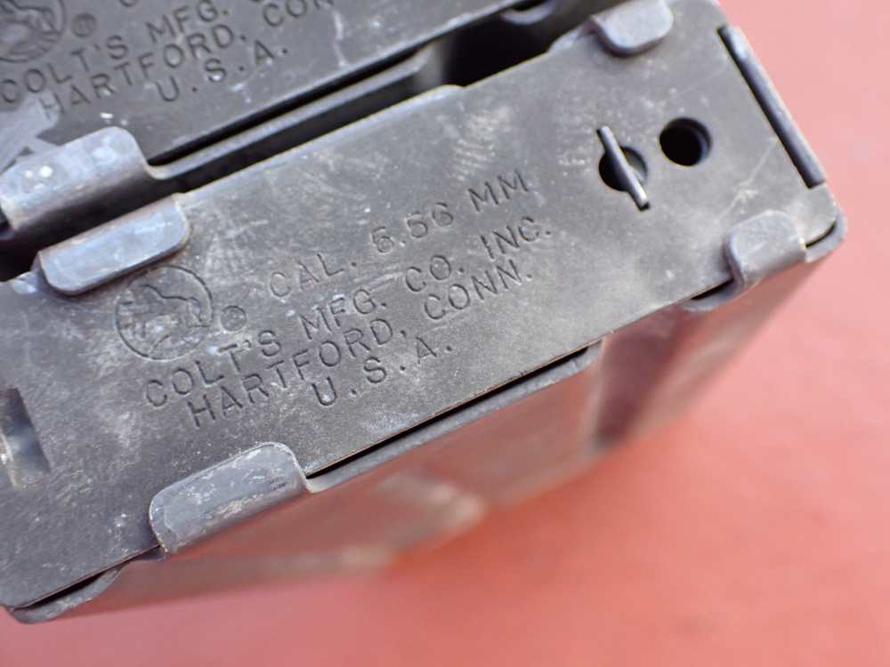 (4 TOTAL) COLT AR-15 M16 FACTORY 5.56MM .223 REM ORIGINAL 20 ROUND MAGAZINE-img-16