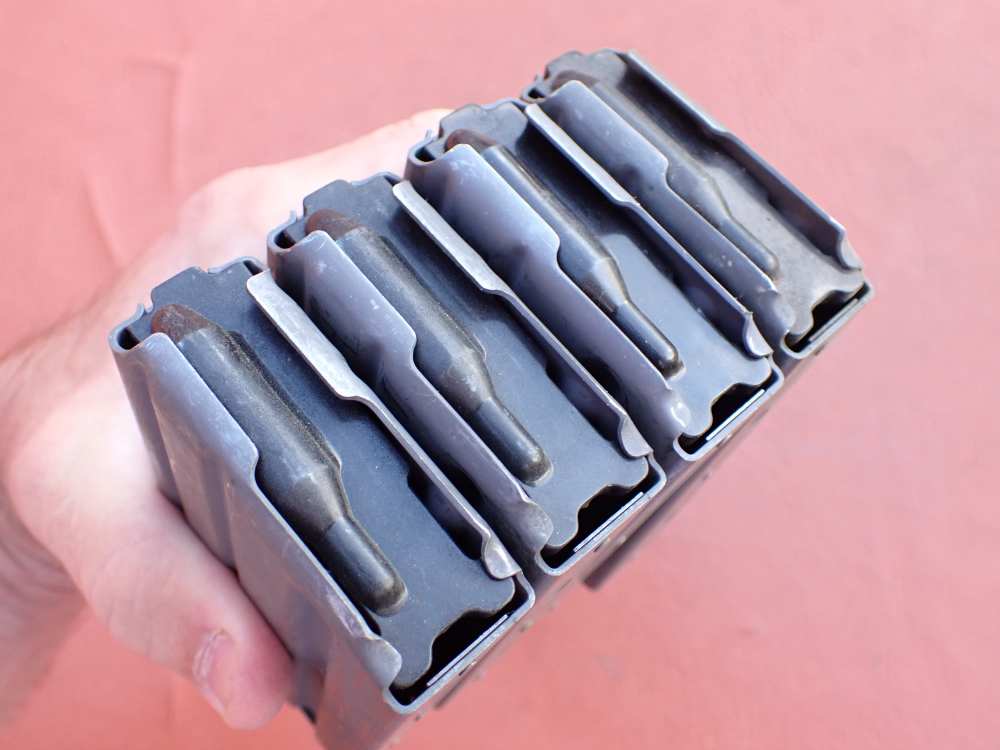 (4 TOTAL) COLT AR-15 M16 FACTORY 5.56MM .223 REM ORIGINAL 20 ROUND MAGAZINE-img-7