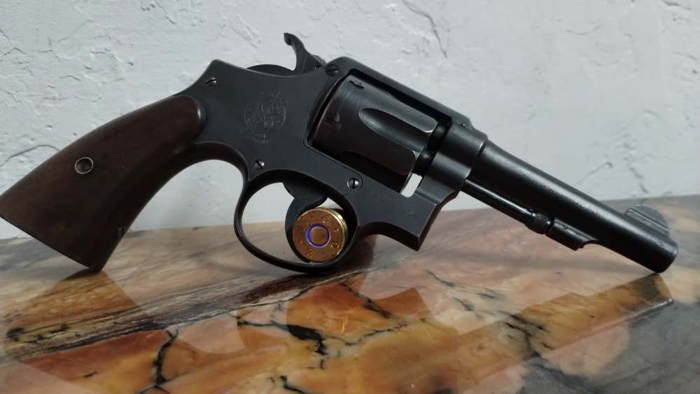 Smith and Wesson model Victory possible BAVARIA POLICE mark West German C&R-img-0