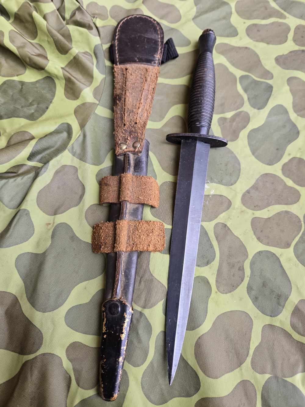 1975 British Veitnam War commado knife, Fairbain Sykes -img-22