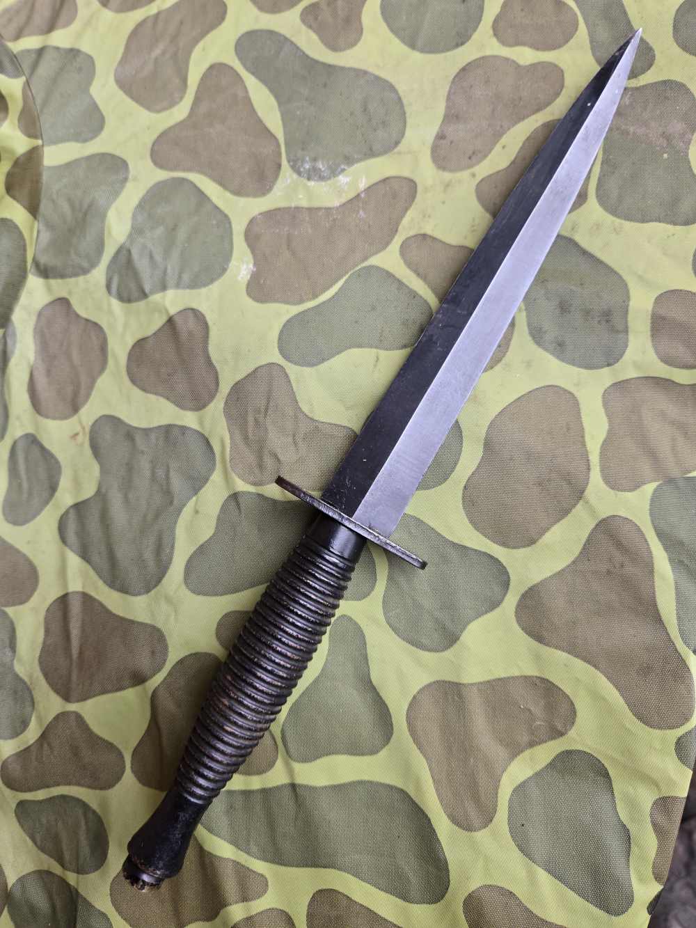 1975 British Veitnam War commado knife, Fairbain Sykes -img-8