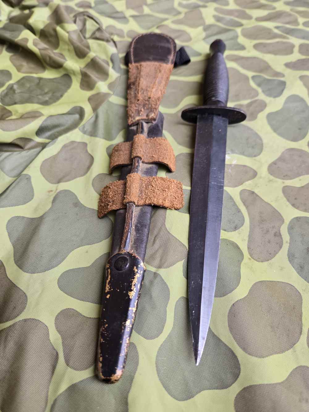 1975 British Veitnam War commado knife, Fairbain Sykes -img-21