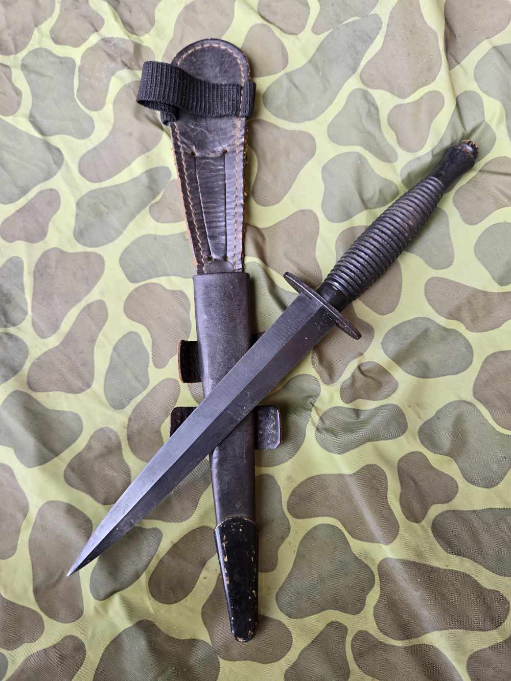 1975 British Veitnam War commado knife, Fairbain Sykes -img-7