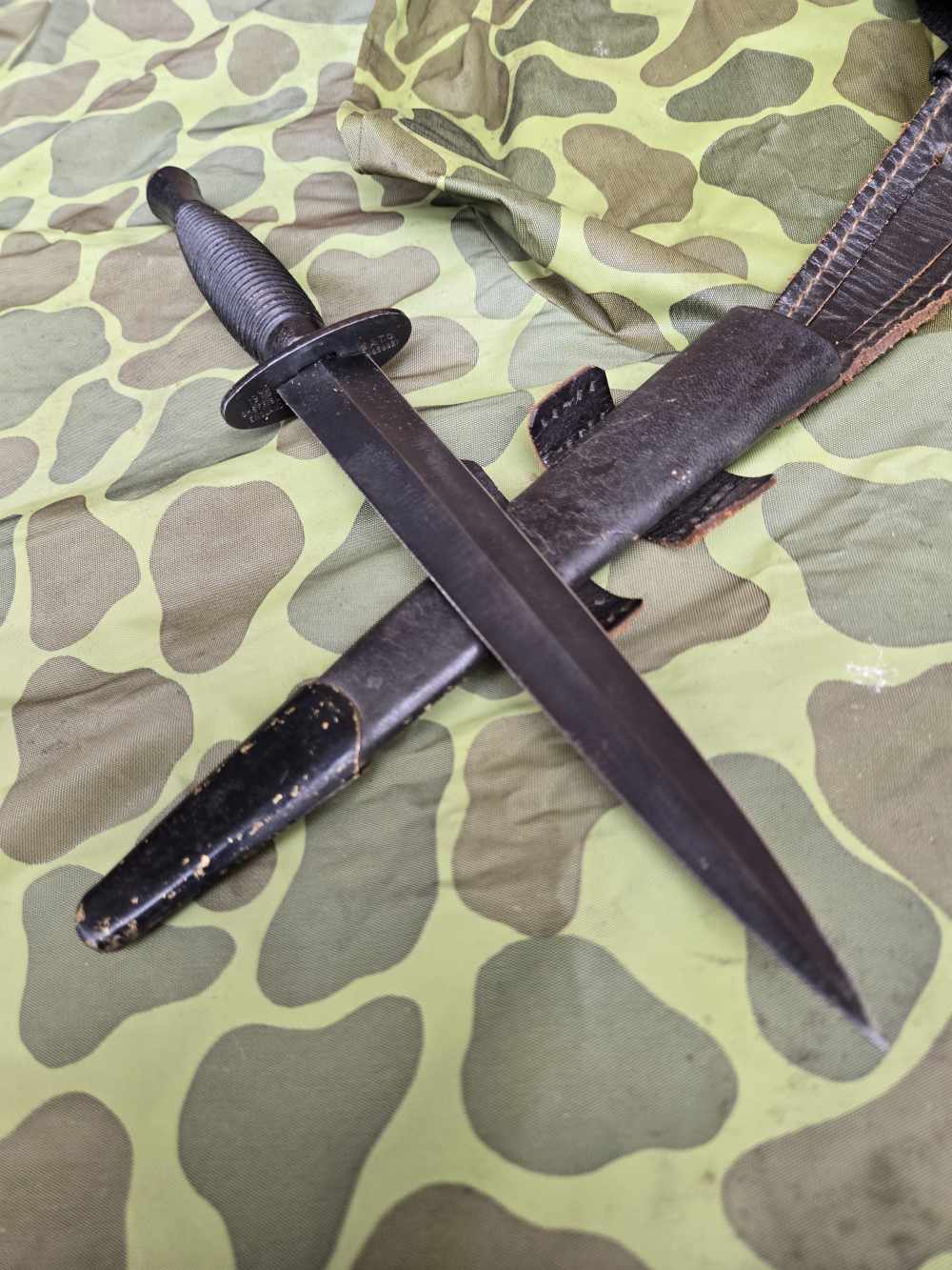 1975 British Veitnam War commado knife, Fairbain Sykes -img-29