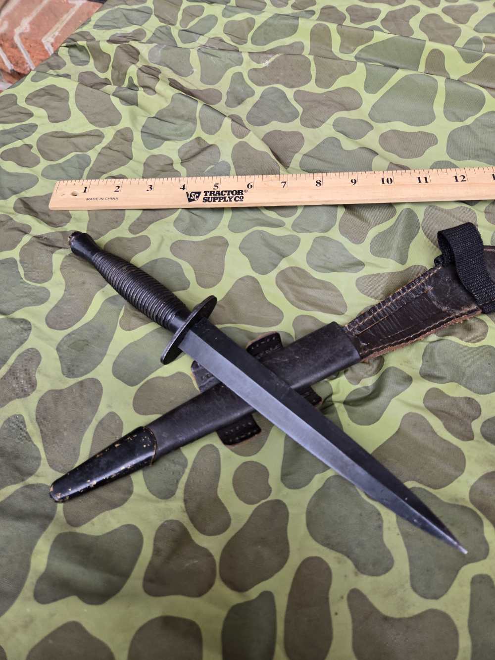 1975 British Veitnam War commado knife, Fairbain Sykes -img-11