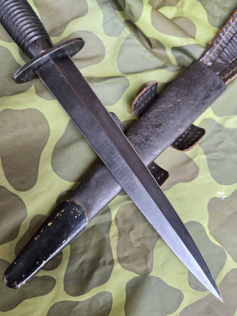 1975 British Veitnam War commado knife, Fairbain Sykes -img-26