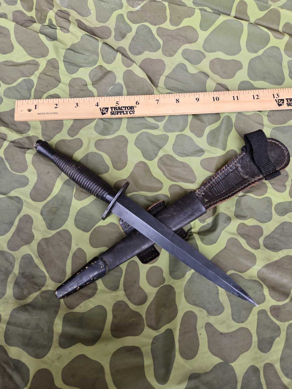 1975 British Veitnam War commado knife, Fairbain Sykes -img-6