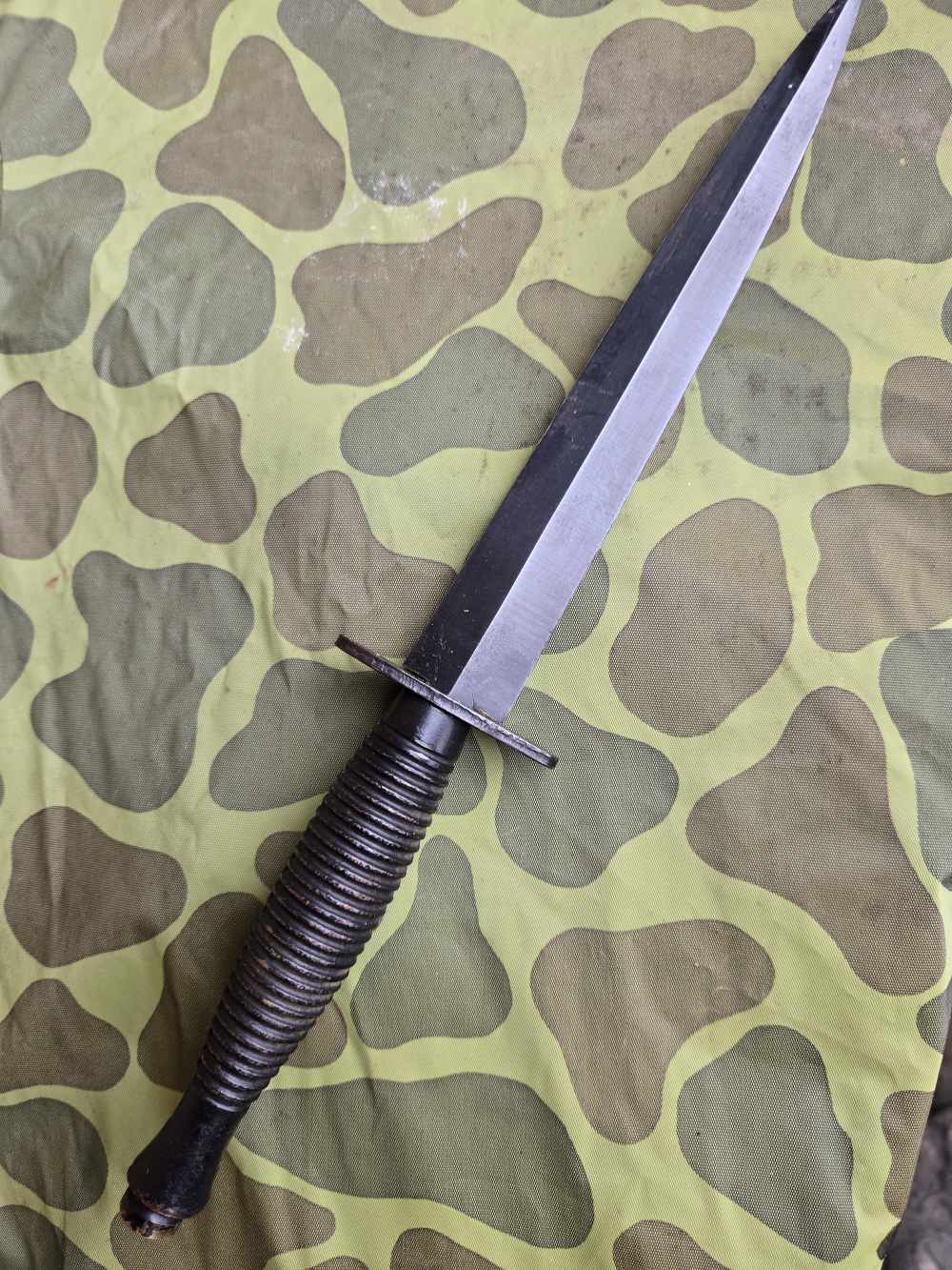 1975 British Veitnam War commado knife, Fairbain Sykes -img-14