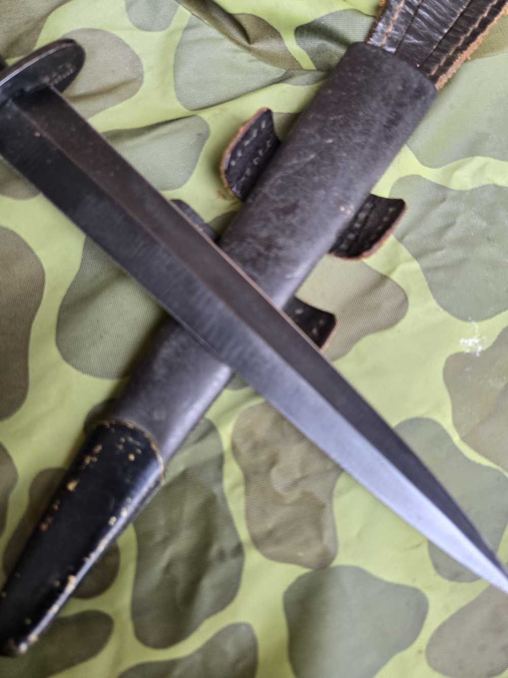 1975 British Veitnam War commado knife, Fairbain Sykes -img-27