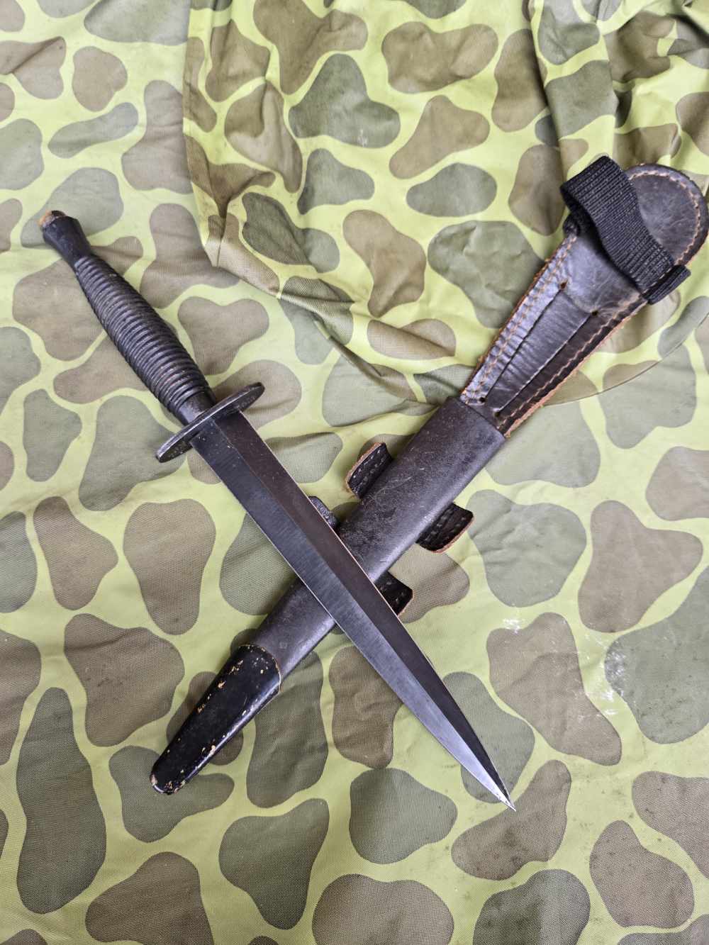 1975 British Veitnam War commado knife, Fairbain Sykes -img-30