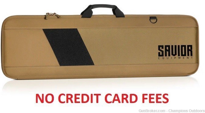 SAVIOR EQUIPMENT Specialist SINGLE Rifle Case - 36" - Tan (FDE)-img-0