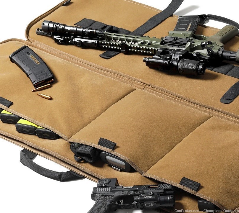 SAVIOR EQUIPMENT Specialist SINGLE Rifle Case - 36" - Tan (FDE)-img-2