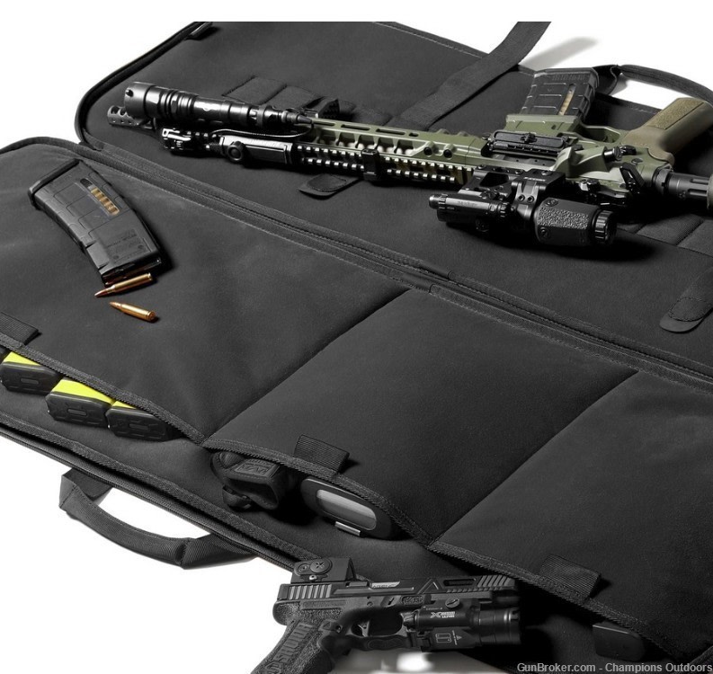 SAVIOR EQUIPMENT Specialist SINGLE Rifle Case - 51" - Black-img-2