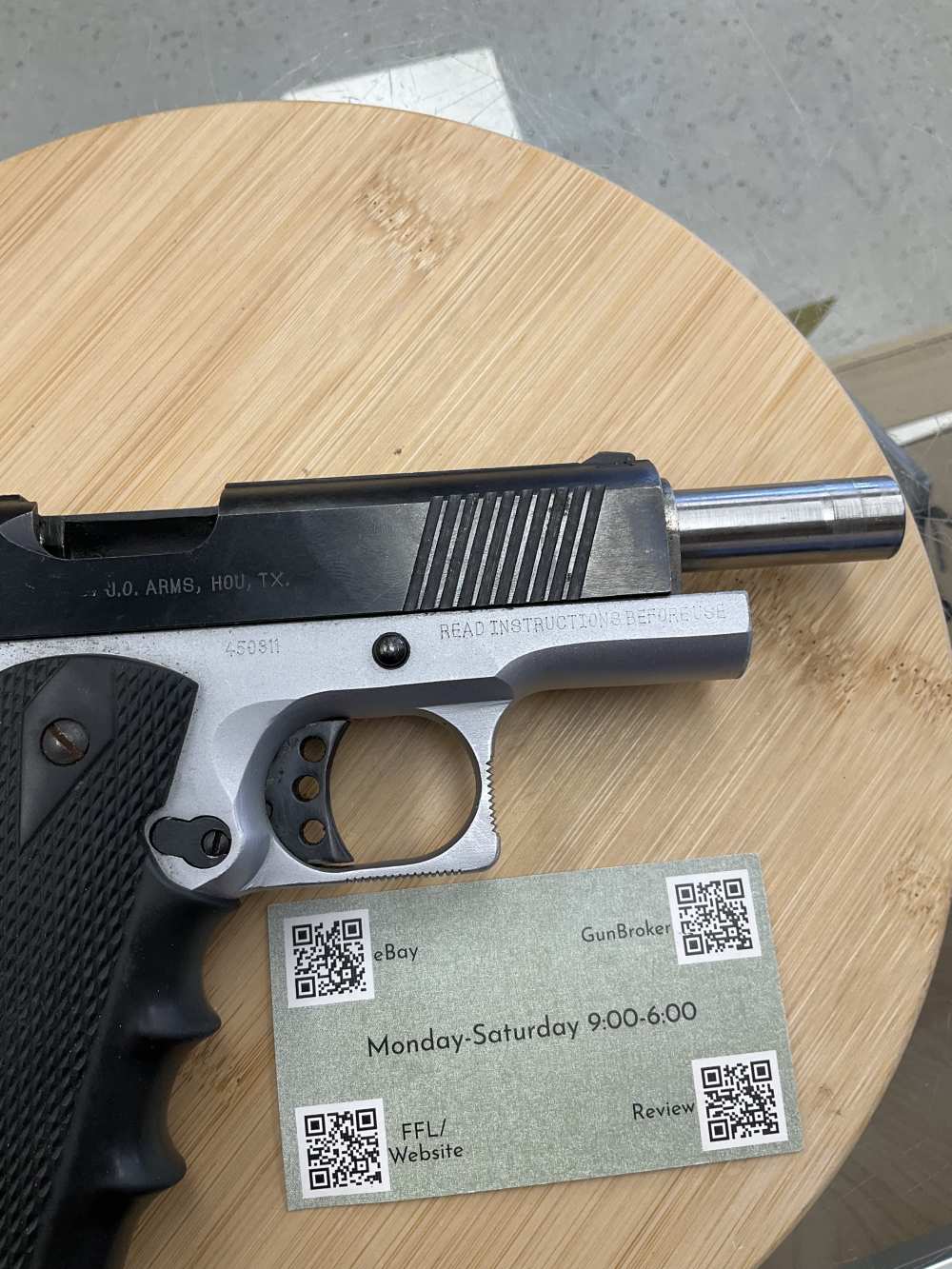 KSN International GAL 45 ACP Semi Auto Pistol W/ Holster 232706 -img-16