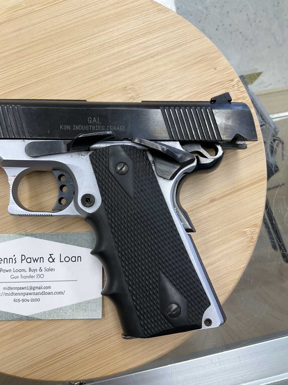 KSN International GAL 45 ACP Semi Auto Pistol W/ Holster 232706 -img-11