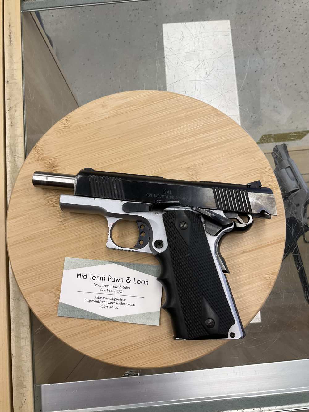 KSN International GAL 45 ACP Semi Auto Pistol W/ Holster 232706 -img-9