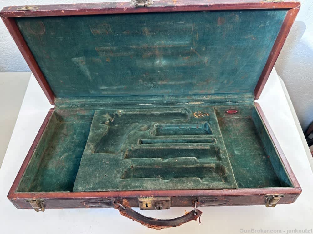 Colt 1911 / 38 Super / ACE Factory Case with VL&A Chicago Dealer Tag-img-0