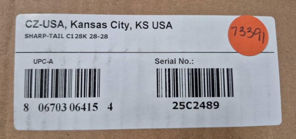 NIB CZ SHARP-TAIL 28GA 28" CASE-img-17