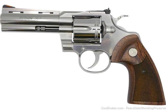 Colt Python 4.25" Bbl DA/SA .357mag 6 shot Revolver-img-0