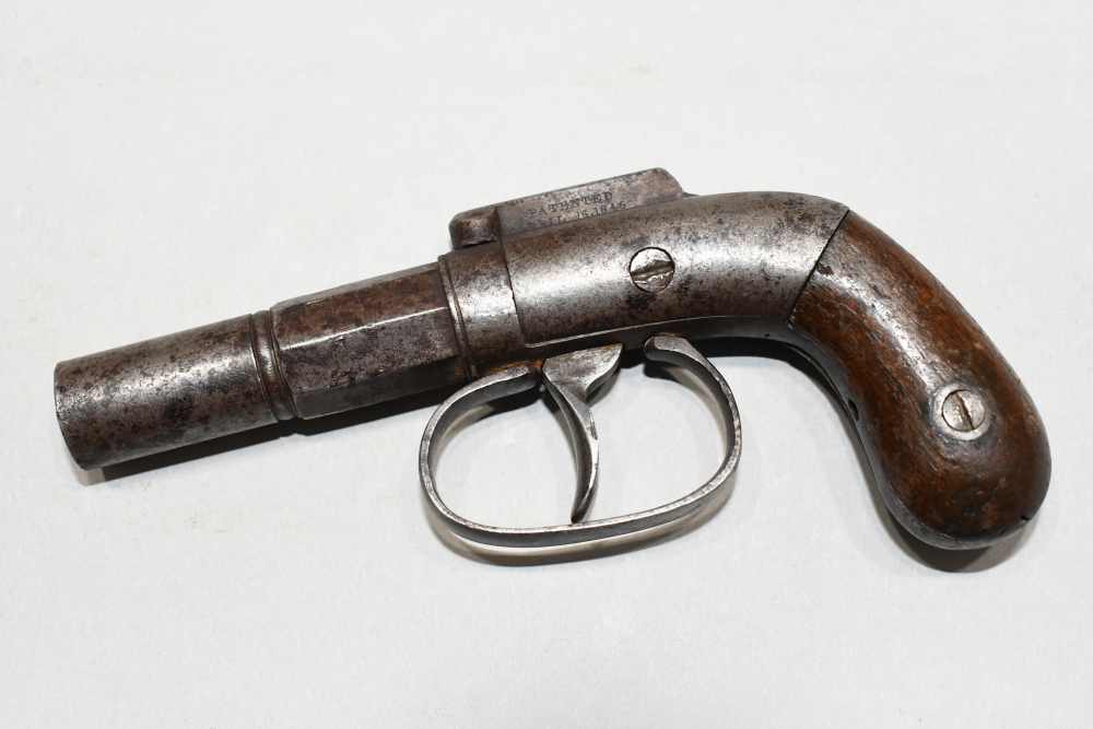Small Frame Allen & Thurber Bar Hammer Percussion Pistol 28 Cal READ-img-5