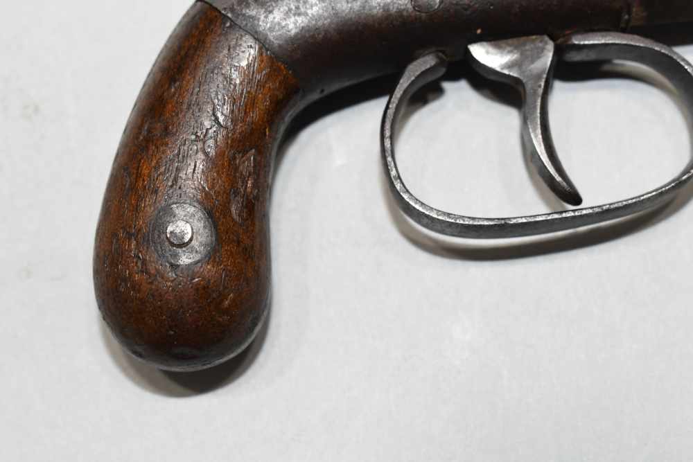 Small Frame Allen & Thurber Bar Hammer Percussion Pistol 28 Cal READ-img-2