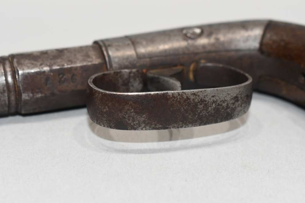 Small Frame Allen & Thurber Bar Hammer Percussion Pistol 28 Cal READ-img-15